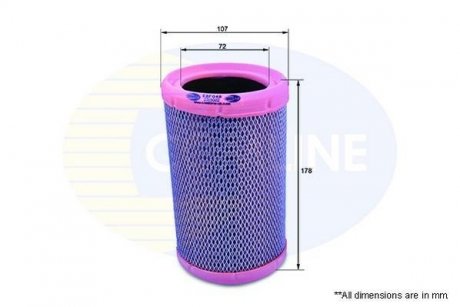 Фільтр повітряний COMLINE EAF048