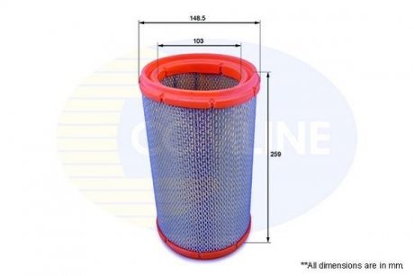 Фільтр повітряний COMLINE EAF335