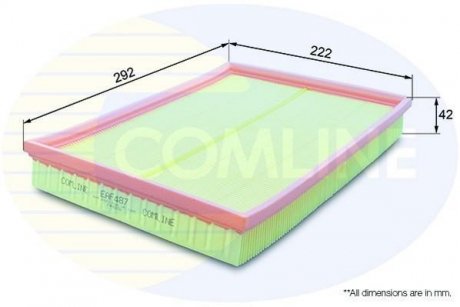 Фільтр повітряний COMLINE EAF487