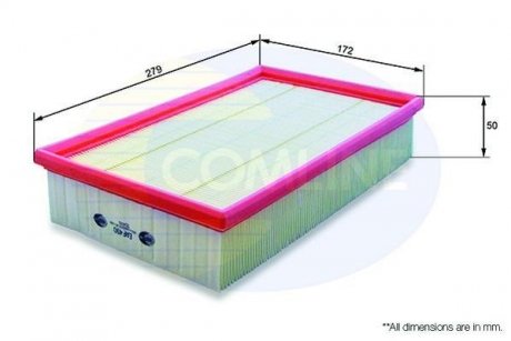 Фільтр повітряний COMLINE EAF490