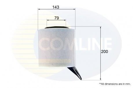 Фильтр воздушный BMW 1.6-2.5 i 04-15 COMLINE EAF583