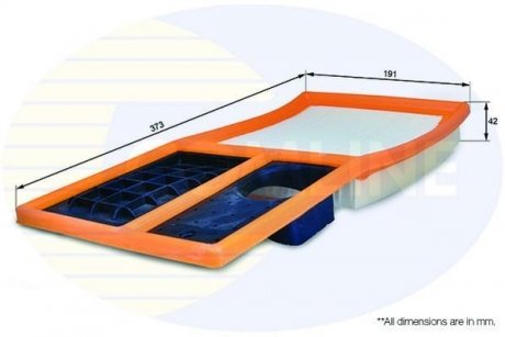 Фільтр повітряний COMLINE EAF702