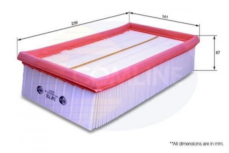 Фільтр повітряний COMLINE EAF706
