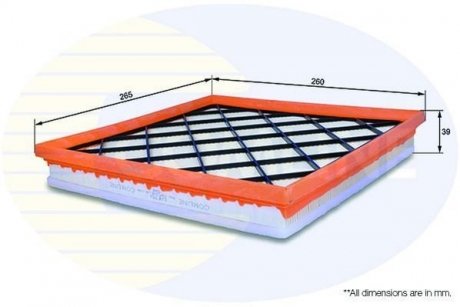 Фільтр повітряний COMLINE EAF754