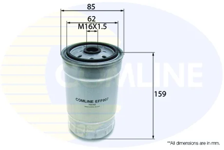 Фільтр палива COMLINE EFF007