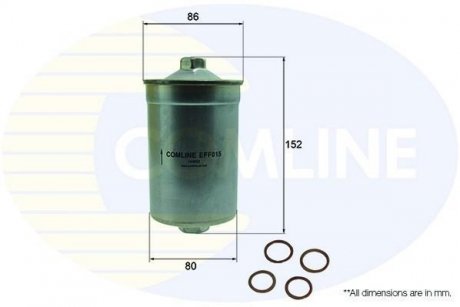 Фільтр палива COMLINE EFF015