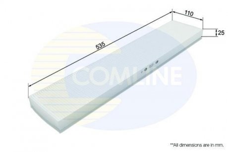 Фільтр повітря (салону) COMLINE EKF131