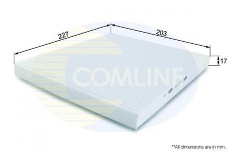 Фільтр повітря (салону) COMLINE EKF204