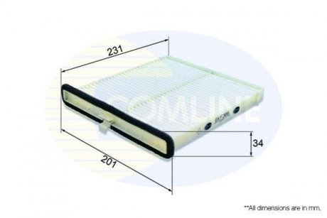 Фільтр повітря (салону) COMLINE EKF385