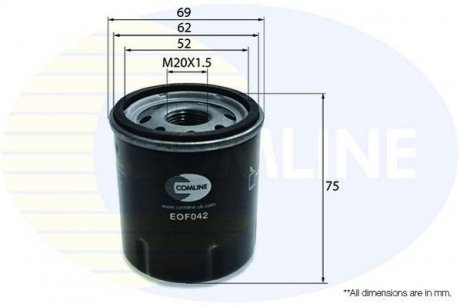 Фільтр масла COMLINE EOF042