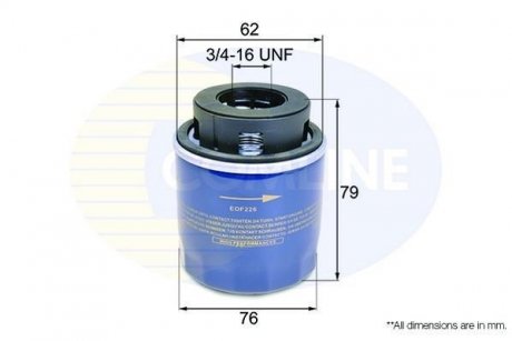Фільтр масла COMLINE EOF226