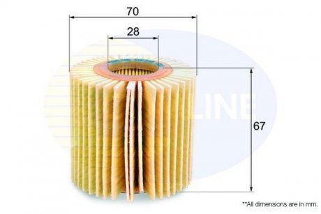 Фільтр масла COMLINE EOF245