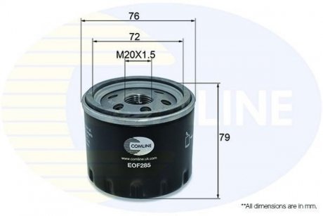 Фільтр масла COMLINE EOF285