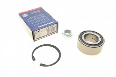 Підшипник колеса передній Berlingo, BX, Xantia, Xsara,ZX, PEUGEOT 20 Complex CX071