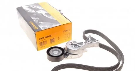 Фото поликлиновой ременный комплект Contitech 6DPK1195K2 Поликлиновой ременный комплект Contitech 6DPK1195K2