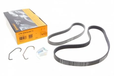 Фото поликлиновой ременный комплект Contitech 6PK1019 ELAST T1 Поликлиновой ременный комплект Contitech 6PK1019 ELAST T1