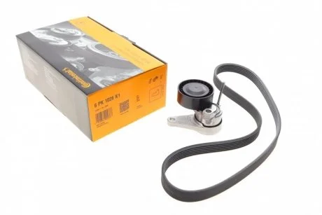 Фото комплект ременя генератора CONTINENTAL Contitech 6PK1026K1 Комплект ременя генератора CONTINENTAL Contitech 6PK1026K1
