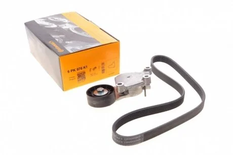 Фото комплект ременя генератора CONTINENTAL Contitech 6PK976K1 Комплект ременя генератора CONTINENTAL Contitech 6PK976K1