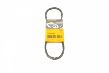 Ремень генератора клиновый CONTINENTAL Contitech AVX10X740