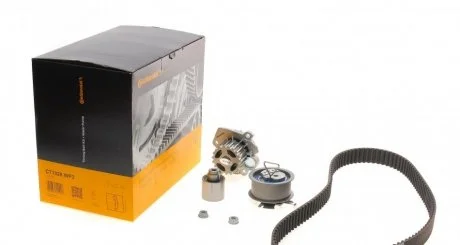 Фото комплект ГРМ, пас+ролик+помпа Contitech CT1028WP3 Комплект ГРМ, пас+ролик+помпа Contitech CT1028WP3