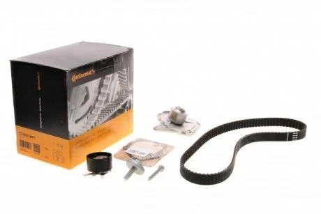 Фото комплект ГРМ, пас+ролик+помпа Contitech CT1035WP1 Комплект ГРМ, пас+ролик+помпа Contitech CT1035WP1