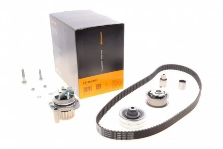 Фото комплект ГРМ, пас+ролик+помпа Contitech CT1044WP1 Комплект ГРМ, пас+ролик+помпа Contitech CT1044WP1
