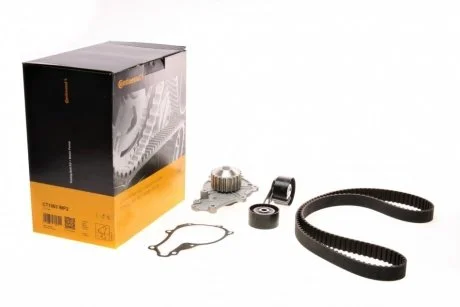 Фото комплект ременя ГРМ з помпою води CONTINENTAL Contitech CT1063WP2 Комплект ременя ГРМ з помпою води CONTINENTAL Contitech CT1063WP2