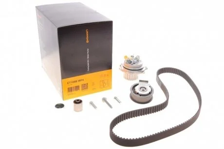 Фото комплект ременя ГРМ з помпою води CONTINENTAL Contitech CT1088WP4 Комплект ременя ГРМ з помпою води CONTINENTAL Contitech CT1088WP4