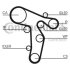 Фото 2 - water Pump-/Timing Belt Set CONTINENTAL CTAM Contitech CT1139WP1 Water Pump-/Timing Belt Set CONTINENTAL CTAM Contitech CT1139WP1 (фото 2)