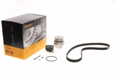Комплект ременя ГРМ з помпою води CONTINENTAL Contitech CT846WP3