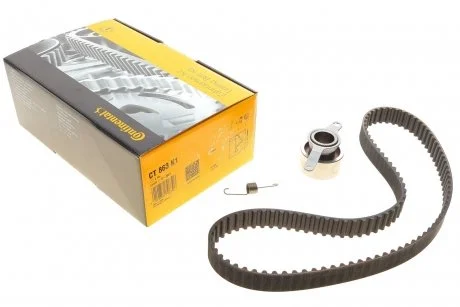 Фото набір ГРМ (ремінь + ролик) Contitech CT863K1 Набір ГРМ (ремінь + ролик) Contitech CT863K1