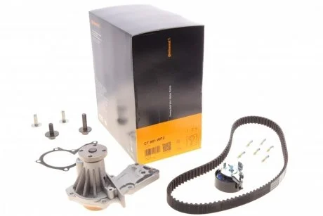 Фото комплект ременя ГРМ з помпою води CONTINENTAL Contitech CT881WP2 Комплект ременя ГРМ з помпою води CONTINENTAL Contitech CT881WP2