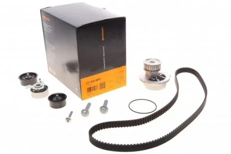 Фото комплект ременя ГРМ з помпою води CONTINENTAL Contitech CT975WP3 Комплект ременя ГРМ з помпою води CONTINENTAL Contitech CT975WP3