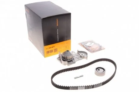 Фото комплект ременя ГРМ з помпою води CONTINENTAL Contitech CT988WP2 Комплект ременя ГРМ з помпою води CONTINENTAL Contitech CT988WP2