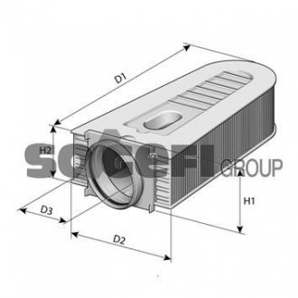 Фільтр COOPERSFIAAM FILTERS PA7705