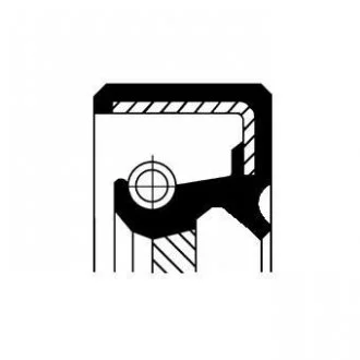 Ущільнююче кільце вала, насос гидроусилителя CORTECO 19026213B