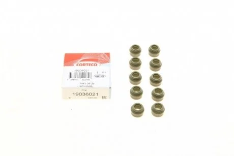 Набір прокладок, стержень клапана CORTECO 19036021