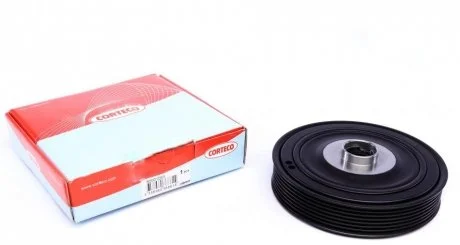 Фото шків колінчастого валу CORTECO 80001093 Шків колінчастого валу CORTECO 80001093