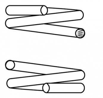 Пружина пров.Mitsubishi Space Wagon 98-04 CS Germany 14872142