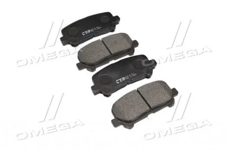 Колодки гальм ACURA MDX 07- HONDA PILOT 09- задн. CTR GK0401