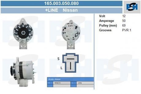 Генератор CV PSH 165003050080