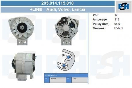 Генератор CV PSH 205014115010