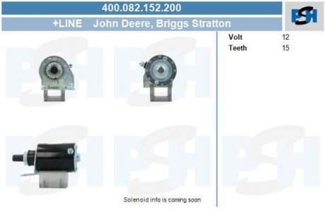 Стартер CV PSH 400082152200 (фото 1)