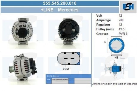 Генератор CV PSH 555545200010