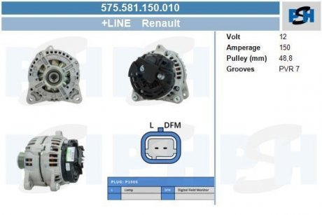 Генератор CV PSH 575581150010