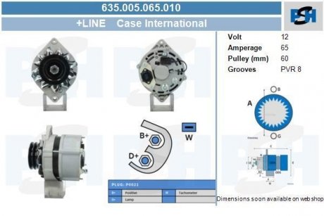 Генератор CV PSH 635005065010