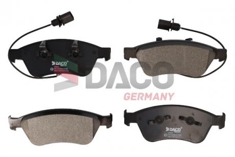 Гальiвнi колодки пере DACO 320203