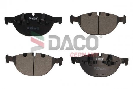 Колодки гальмівні (передні) BMW X5 (E70/F15/F85) 06-/X6 (E71/E72/F16/F86) 08- DACO 320325