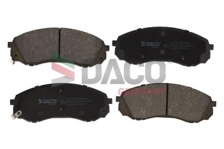 Комплект тормозных колодок DACO 321703