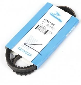 Фото ремінь 10X710 LADA 2108/09/099 CITROEN FORD PEUGEOT (LP-) 100шт DAYCO 10A0710C Ремінь 10X710 LADA 2108/09/099 CITROEN FORD PEUGEOT (LP-) 100шт DAYCO 10A0710C